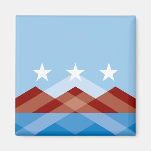 City Flag of Peoria (Arizona) Magnet