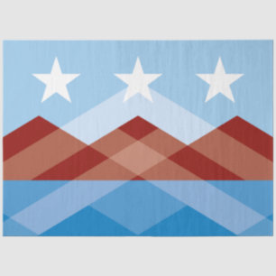 City Flag of Peoria (Arizona) Tissue Paper