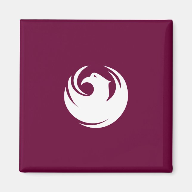 City Flag of Phoenix (Arizona) Magnet (Front)
