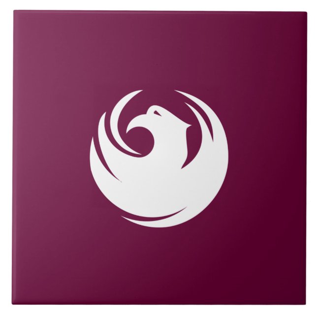 City Flag of Phoenix (Arizona) Tile (Front)
