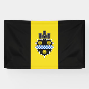 City Flag of Pittsburgh (Pennsylvania) Banner