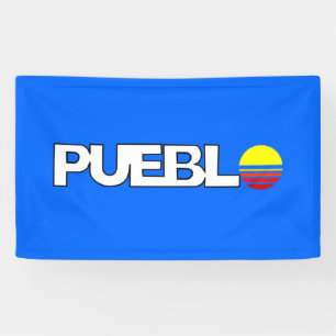 City Flag of Pueblo (Colorado) Banner
