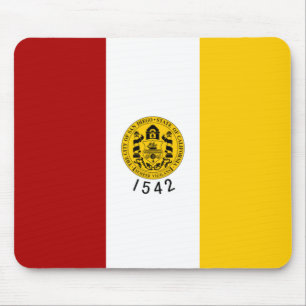 City Flag of San Diego (California) Mouse Pad