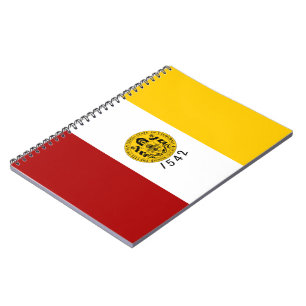 City Flag of San Diego (California) Notebook