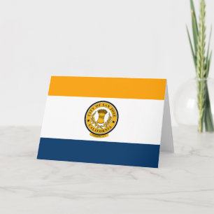 City Flag of San José (California) Card