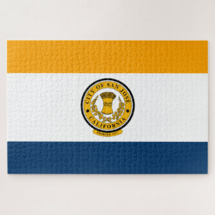 City Flag of San José (California) Jigsaw Puzzle