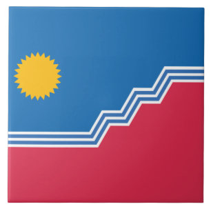 City Flag of Sioux Falls (South Dakota) Tile