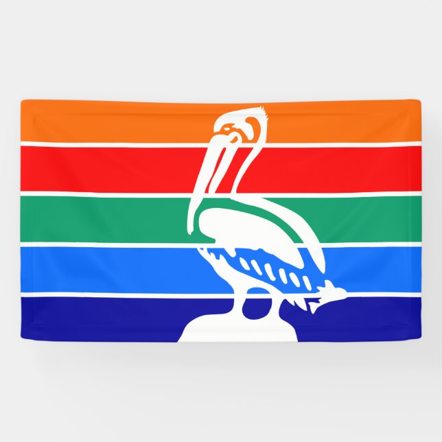 City Flag of St. Petersburg (Florida) Banner (Horizontal)