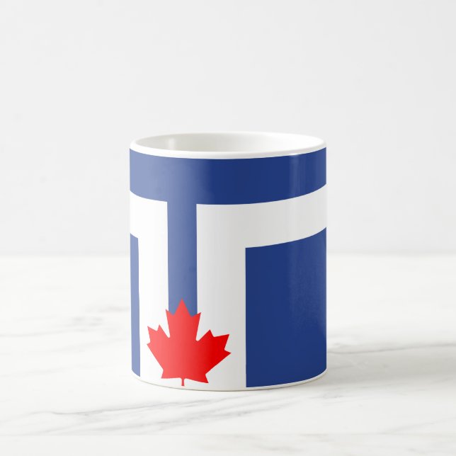 City Flag of Toronto (Canada) Coffee Mug (Center)