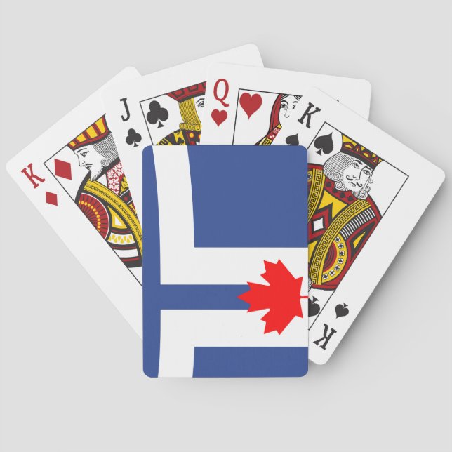 City Flag of Toronto (Canada) Playing Cards (Back)