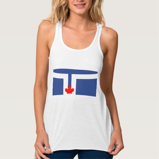 City Flag of Toronto (Canada) Singlet (Front)