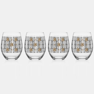 City Garden Gate Stemless Wine Glass