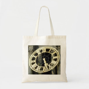 City Hall Clock. Cardiff, Wales, UK Tote Bag