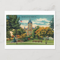 City Hall in Passaic, New Jersey, Vintage Travel
