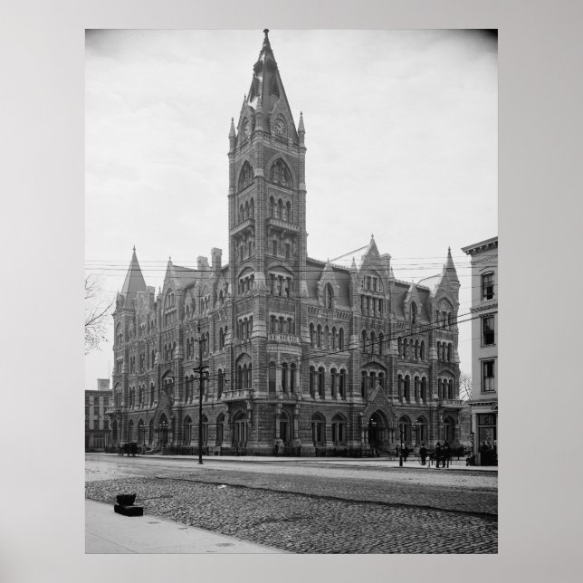 City Hall in Richmond Poster (Front)