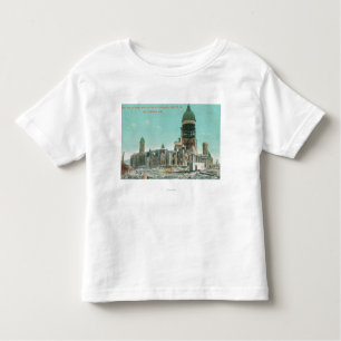 City Hall in Ruins After 1906 Fire Toddler T-Shirt