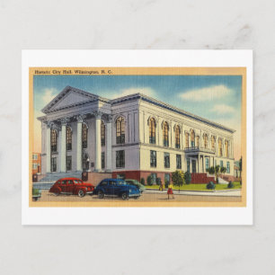 City Hall in Wilmington, North Carolina, Vintage Postcard