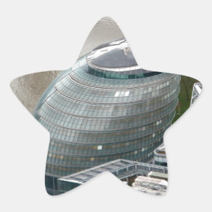 City Hall London England Star Sticker