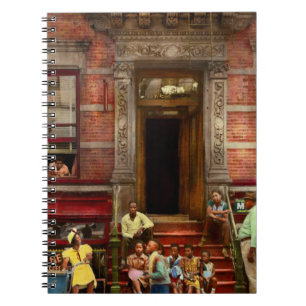 City - Harlem NY - Stoop life 1935 Notebook