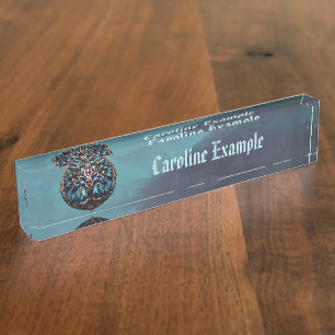 City in the shadow of the luxurious tree of life.  nameplate