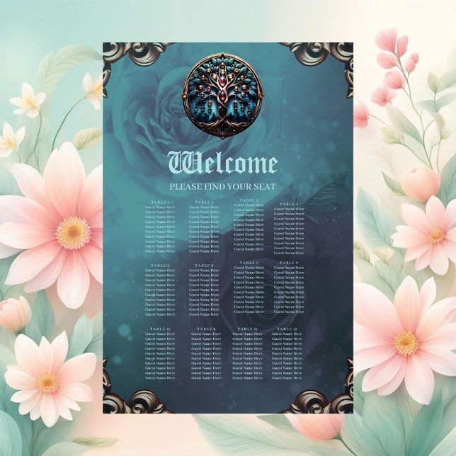 City in the shadow of the luxurious tree of life.  poster (Creator Uploaded)