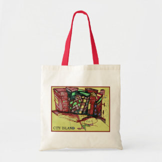CITY ISLAND TOTE BAG