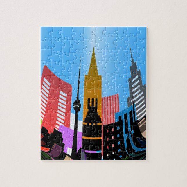 CITY JIGSAW PUZZLE (Vertical)