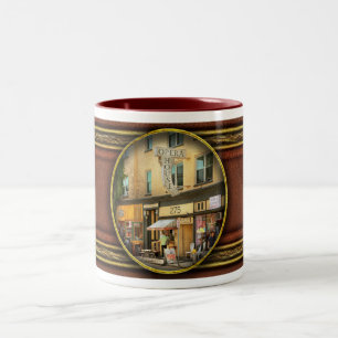 City - Kingston NY - At the Opera House Two-Tone Coffee Mug