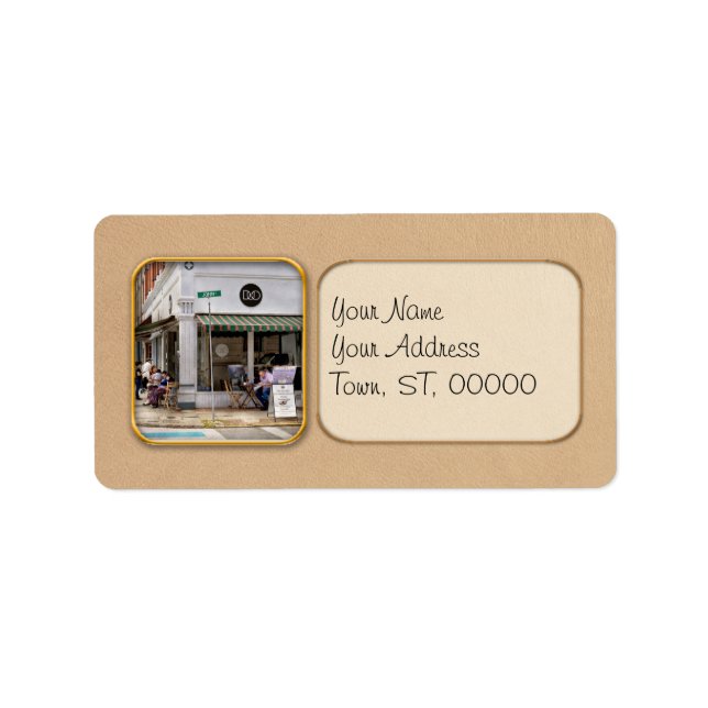 City - Kingston NY  -  Duo Bistro Label (Front)
