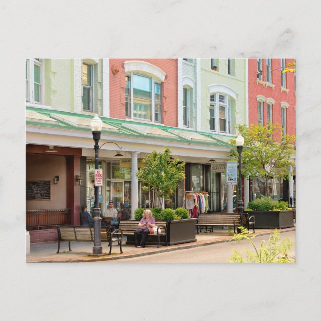 City - Kingston NY - Historic Kingston Postcard (Front)