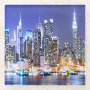 City Landscape Glass Coaster