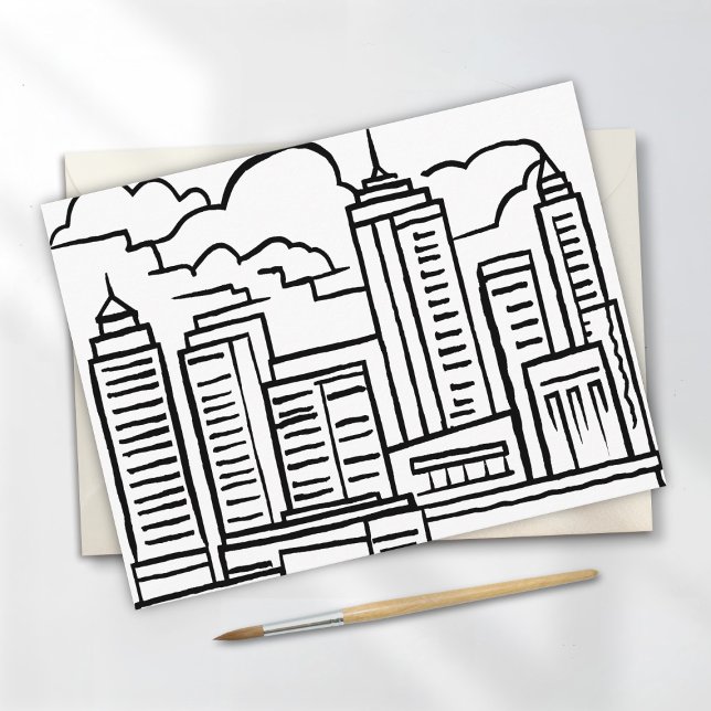 City Landscape Postcard (Creator Uploaded)