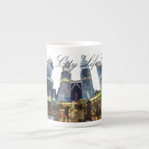 City Life Collection #2, Bone China Mug