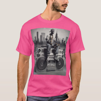 city life in the 80s and early 90s girl T-Shirt