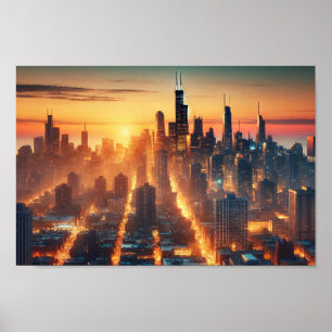 City Lights Awakening Poster
