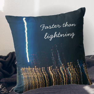 City lights cushion