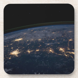 City Lights Of The Southern United States. Coaster