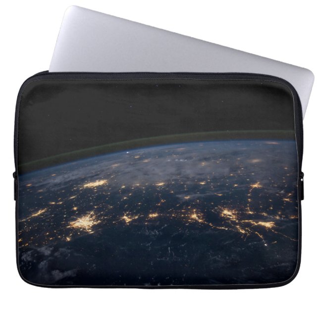 City Lights Of The Southern United States. Laptop Sleeve (Front)