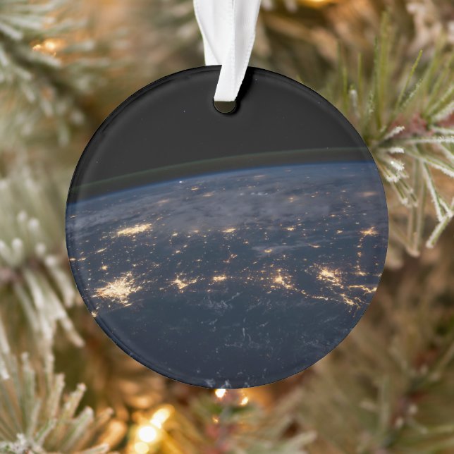 City Lights Of The Southern United States. Ornament (Tree)