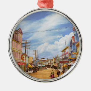 City - Mackinac Island - More than just rugs Metal Tree Decoration