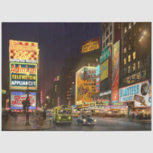 City - Manhattan, NY - Here comes the girls 1953 Tissue Paper
