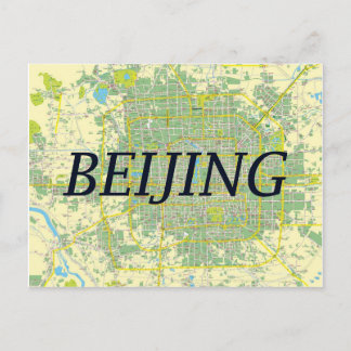 CITY MAP POSTCARDS ♥ Beijing