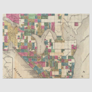 City Map Series Design 9 Tissue Paper