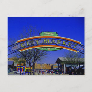 City Market post card