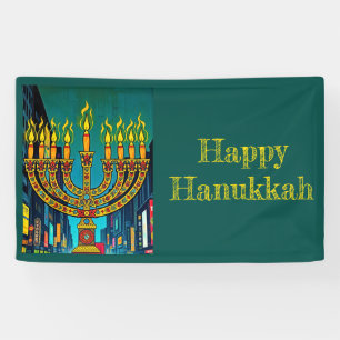 City Menorah Banner