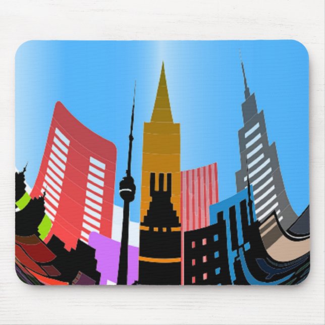 CITY MOUSE PAD (Front)