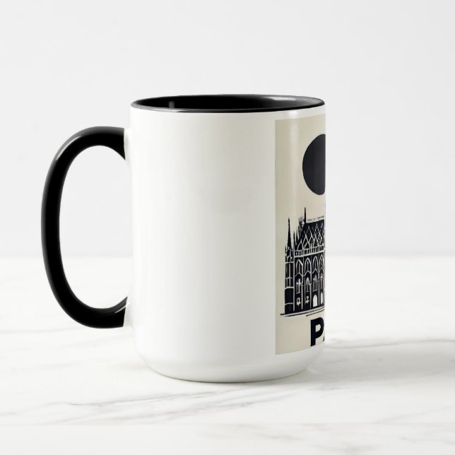 City mug- Paris, France Mug (Left)