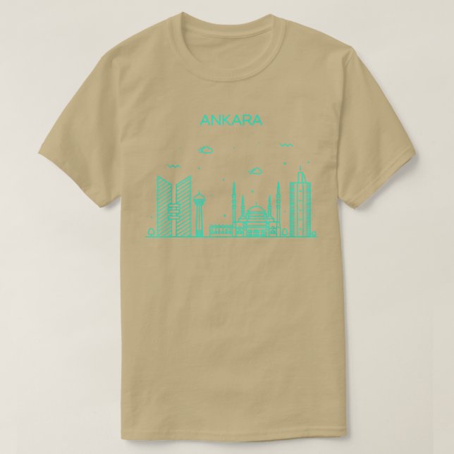 City Night Ankara  T-Shirt (Design Front)