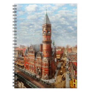 City - NY - Jefferson Market Court House 1905 Notebook