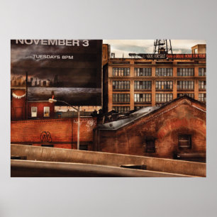 City - NY - NY History Poster